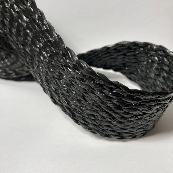 Black Weave Trim 2" 5yds Sewing Ribbon Apparel Crafts Trim by The Yard - Picture 10 of 13